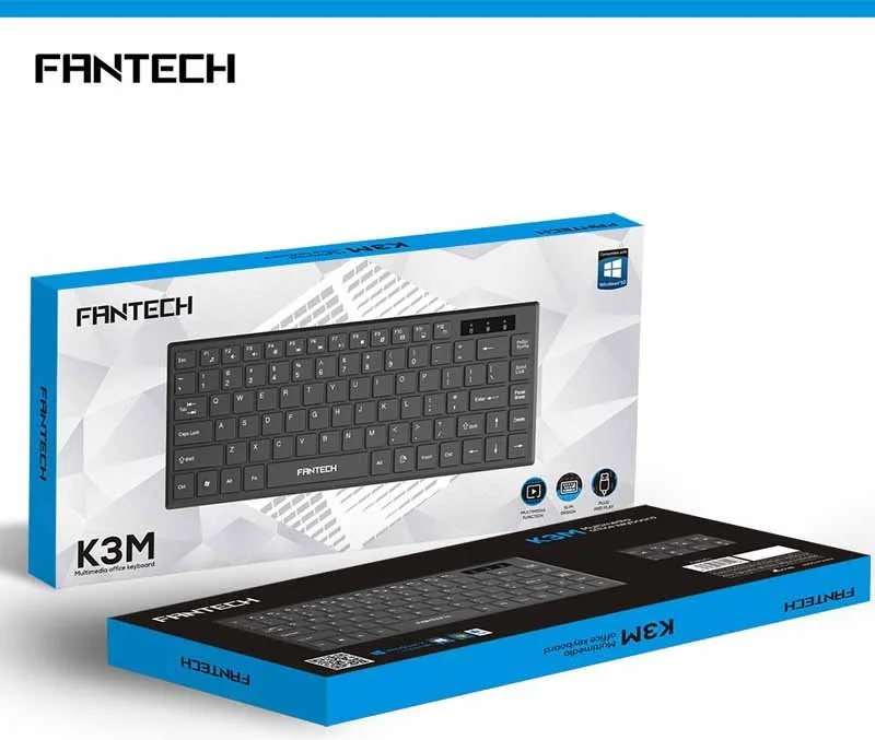 FANTECH K3M Multimedia Office Keyboard FANTECH K3M Multimedia Office Keyboard